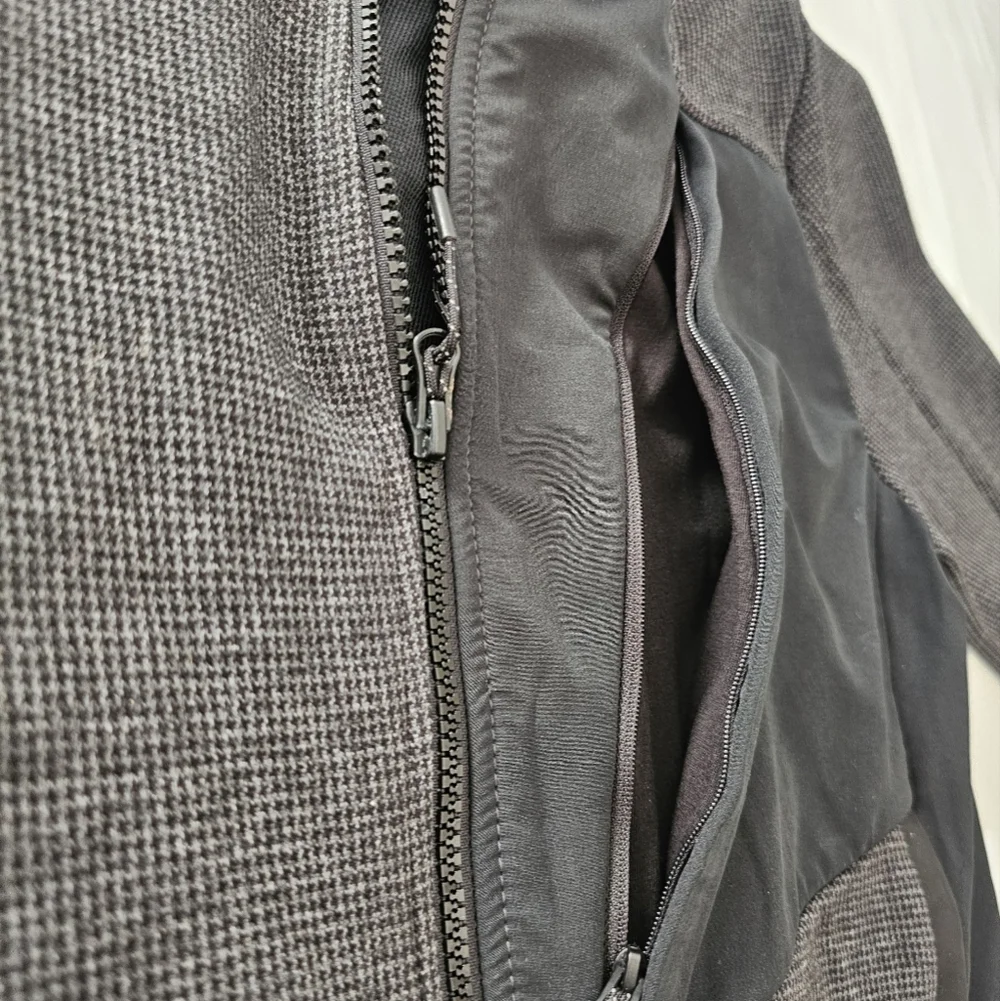 Champion C9 Houndstooth Knit Zip Hoodie M
